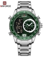 NAVIFORCE NF9199 Silver Green Black