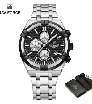 NAVIFORCE NF8042 Silver Black