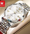 OLEVS 9931 Date s g white