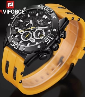 NAVIFORCE NF8019 Yellow Black