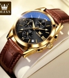 OLEVS 2872 Coffee Gold Black