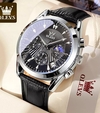 OLEVS 287 Black Silver