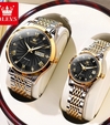 OLEVS 6630 Couple Silver Gold Black