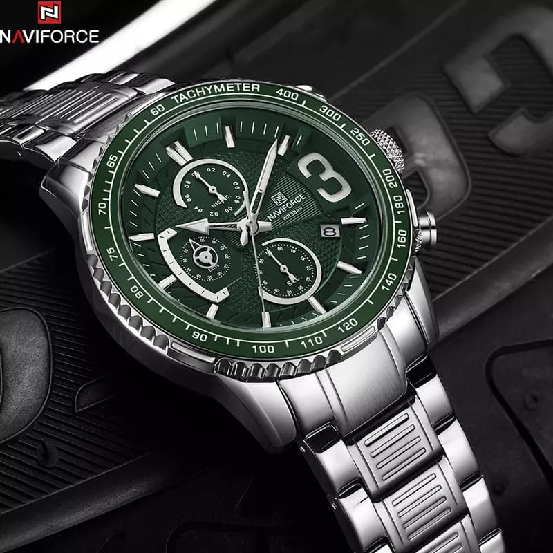 NAVIFORCE NF8017 Silver Green