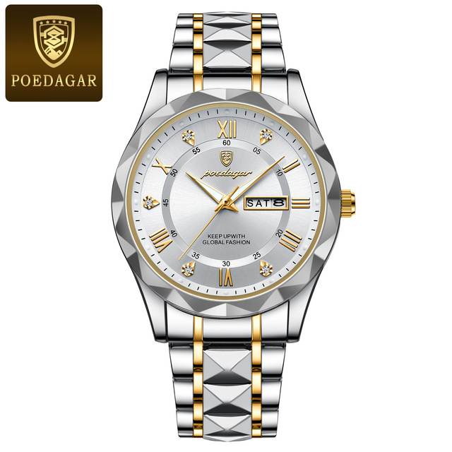 POEDAGAR 615A Silver Gold White