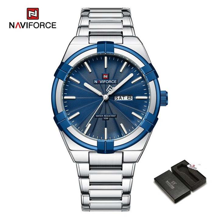 NAVIFORCE NF9218 Silver Blue