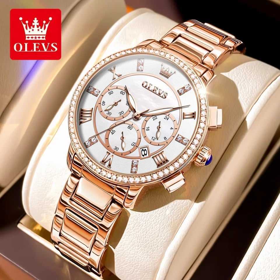 OLEVS 9976 Rose White