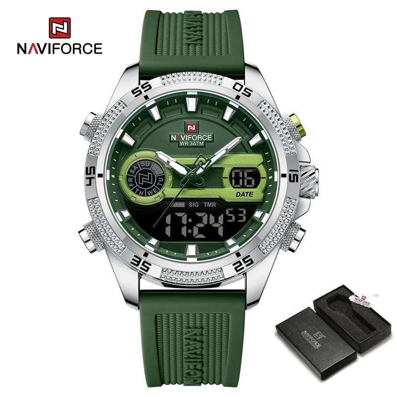 NAVIFORCE NF9223 T Green Silver