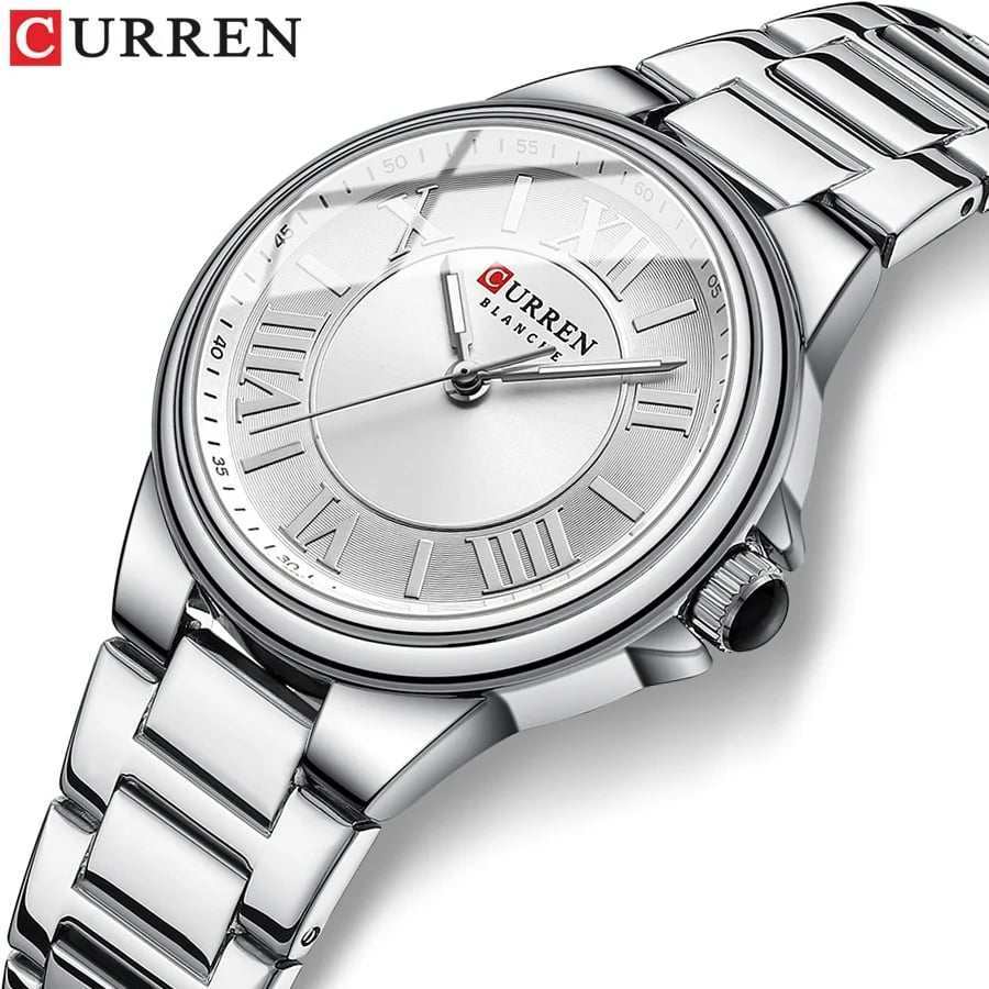 CURREN 9091 Silver White