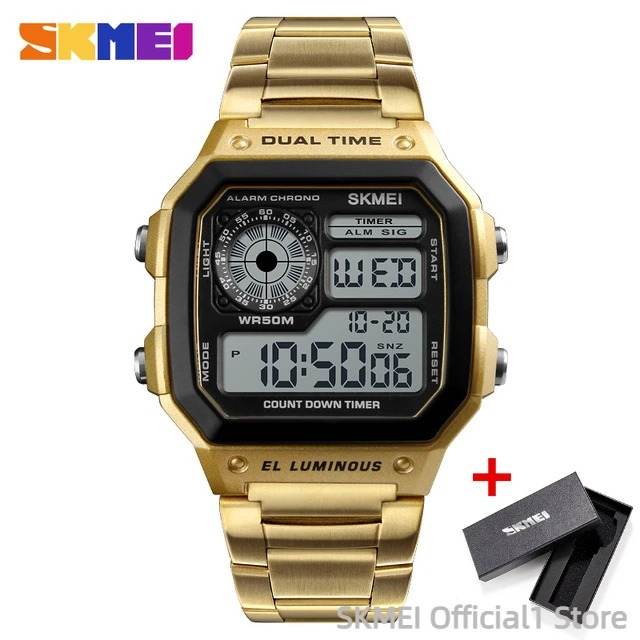 SKMEI 1335 Gold Black