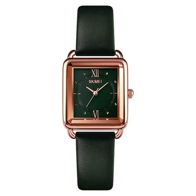 SKMEI 1702 Green Rose Gold