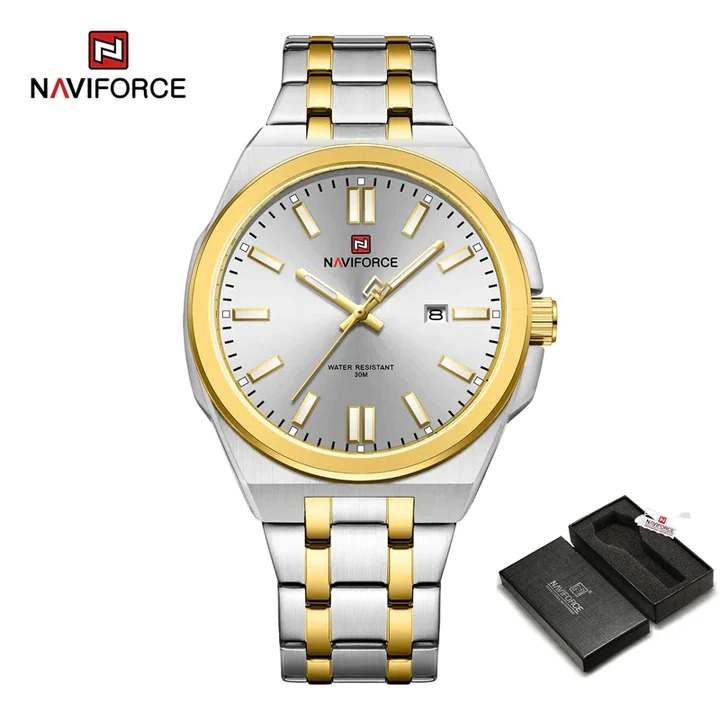 NAVIFORCE NF9226 Silver Gold