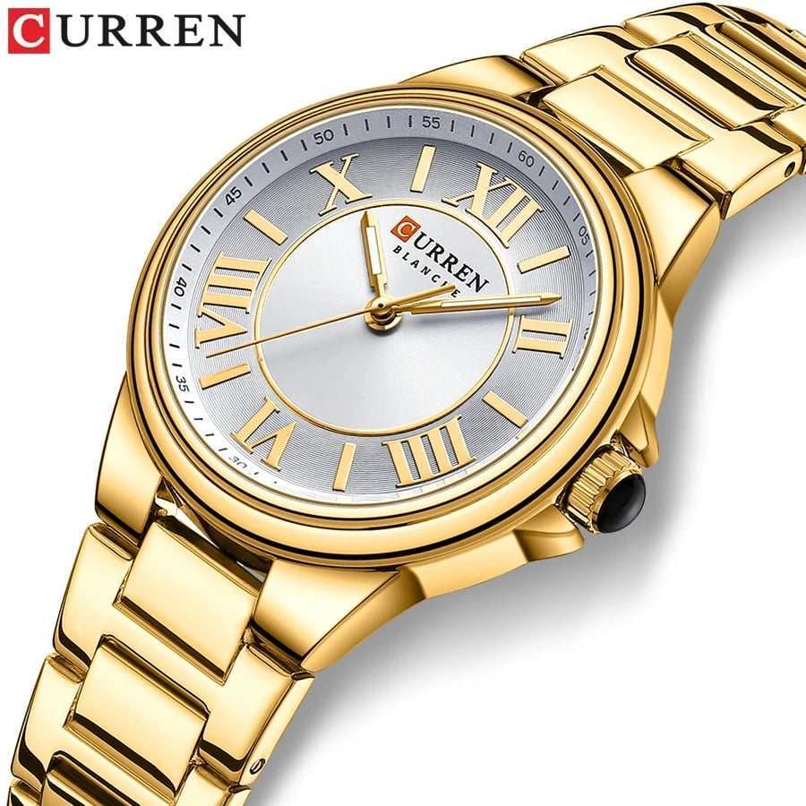 CURREN 9091 Gold White