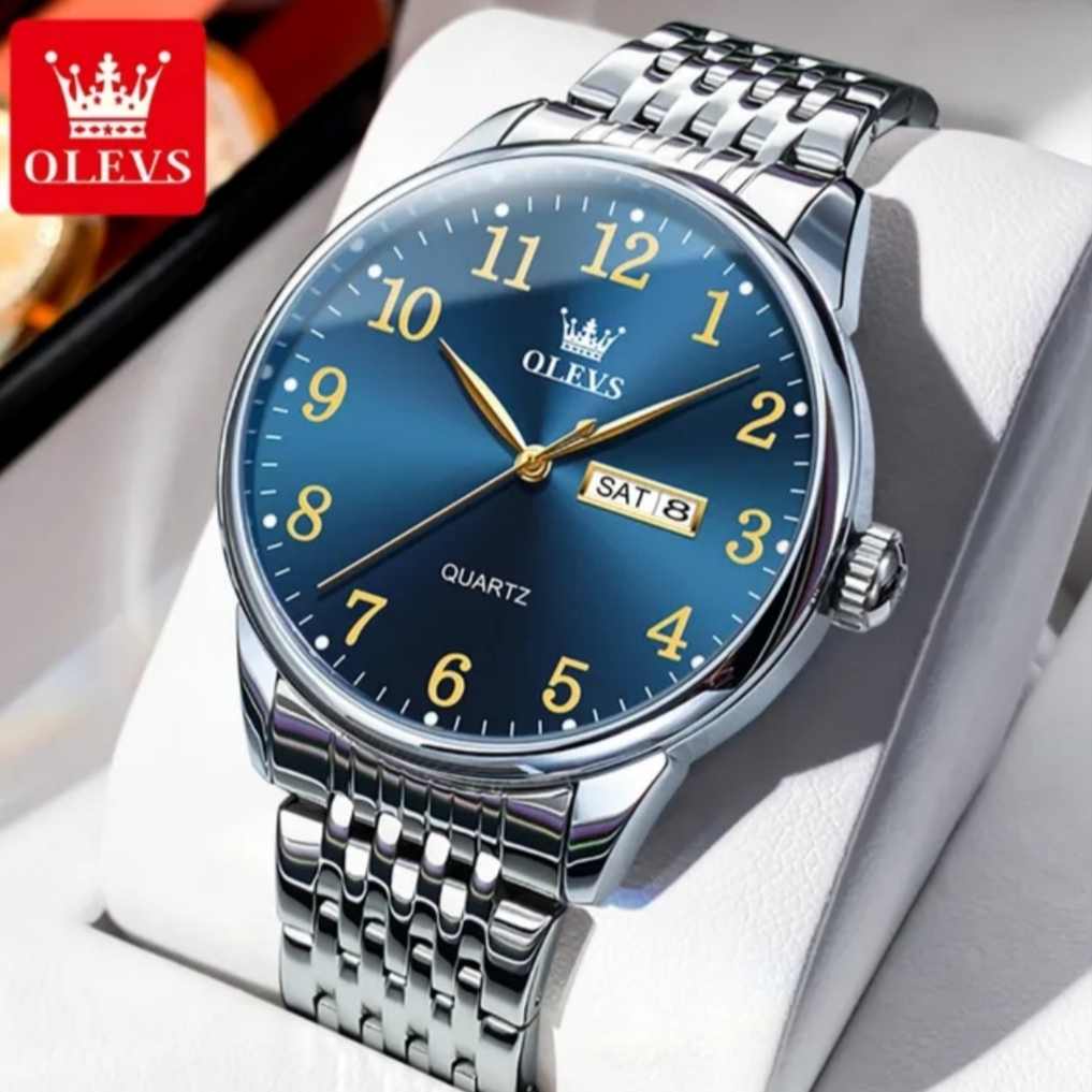 OLEVS 5535 Silver Blue