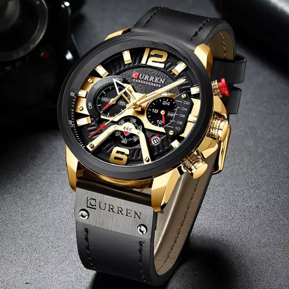 CURREN 8329 Black Gold