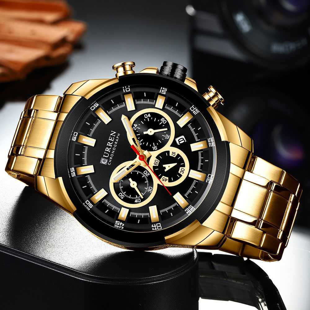 CURREN 8361 Gold Black