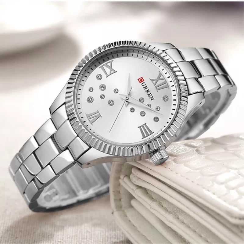 CURREN 9009 Silver White