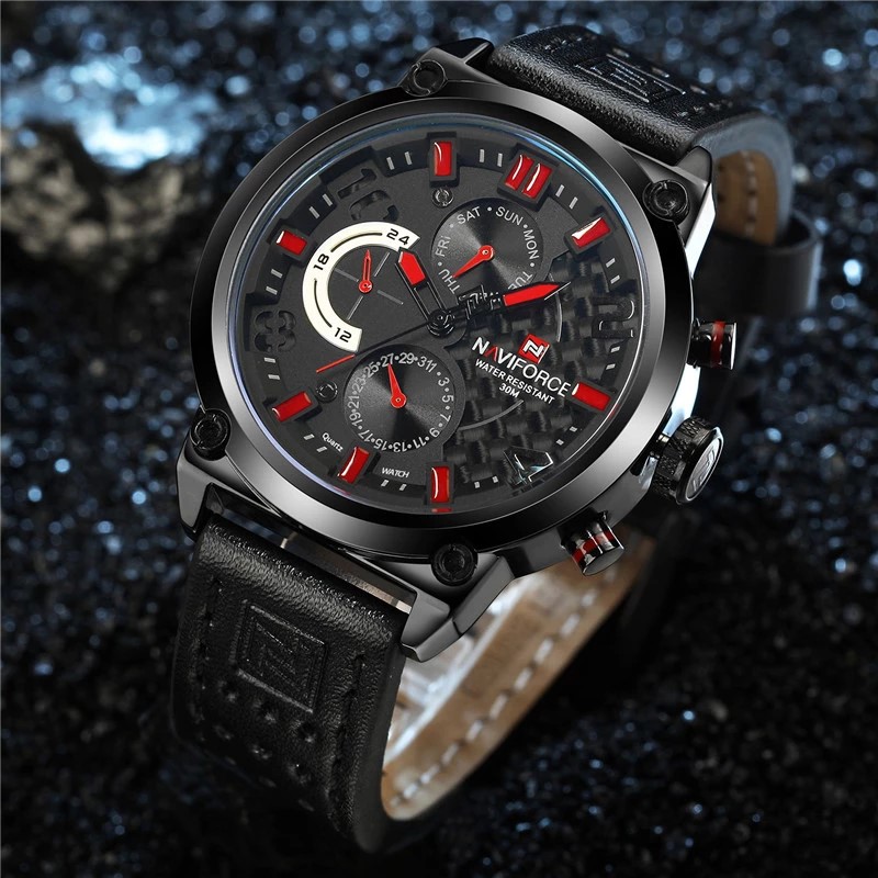 NAVIFORCE NF9068L Black Red