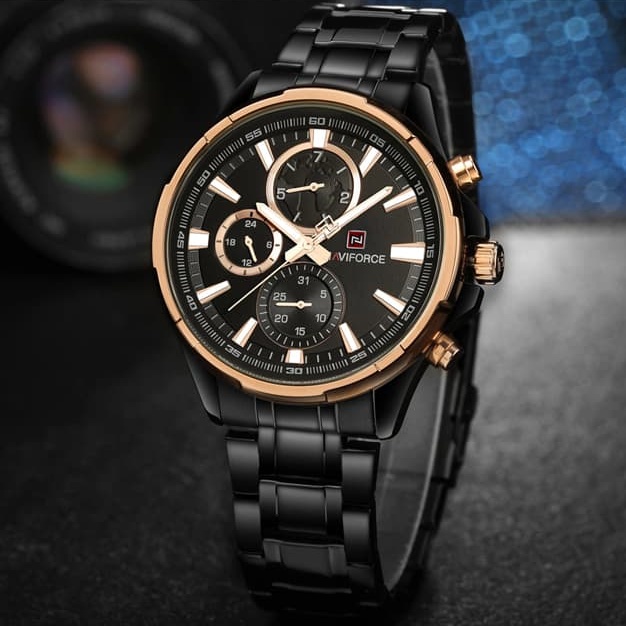 NAVIFORCE NF9089 Black Gold