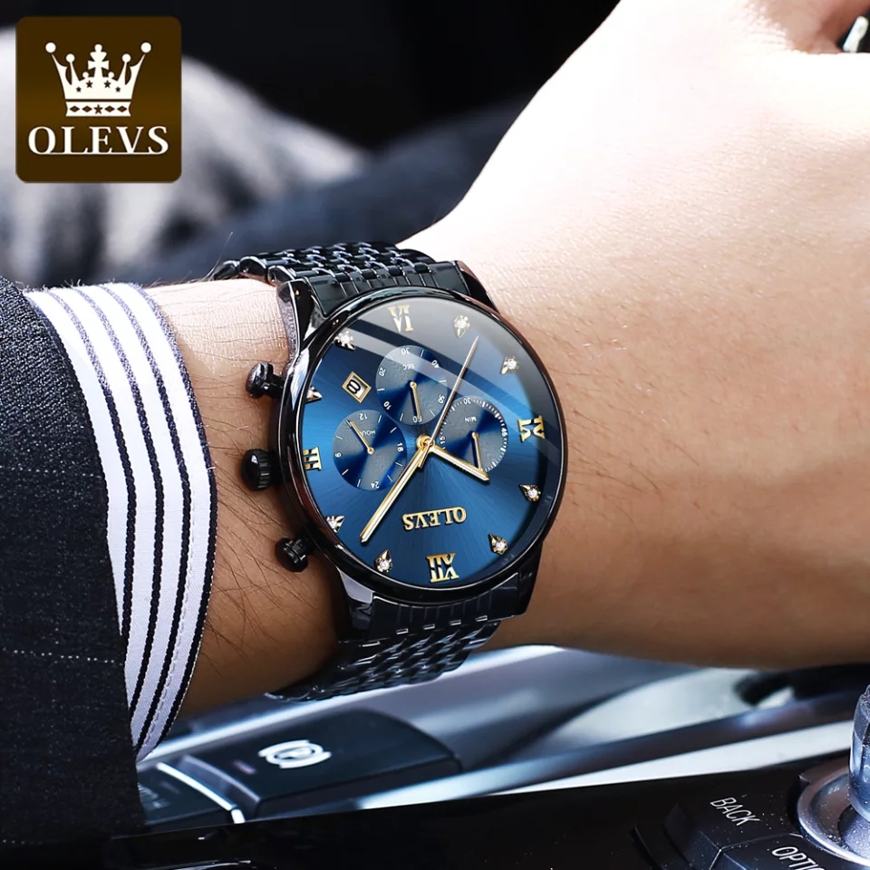 OLEVS 2868 Black Blue