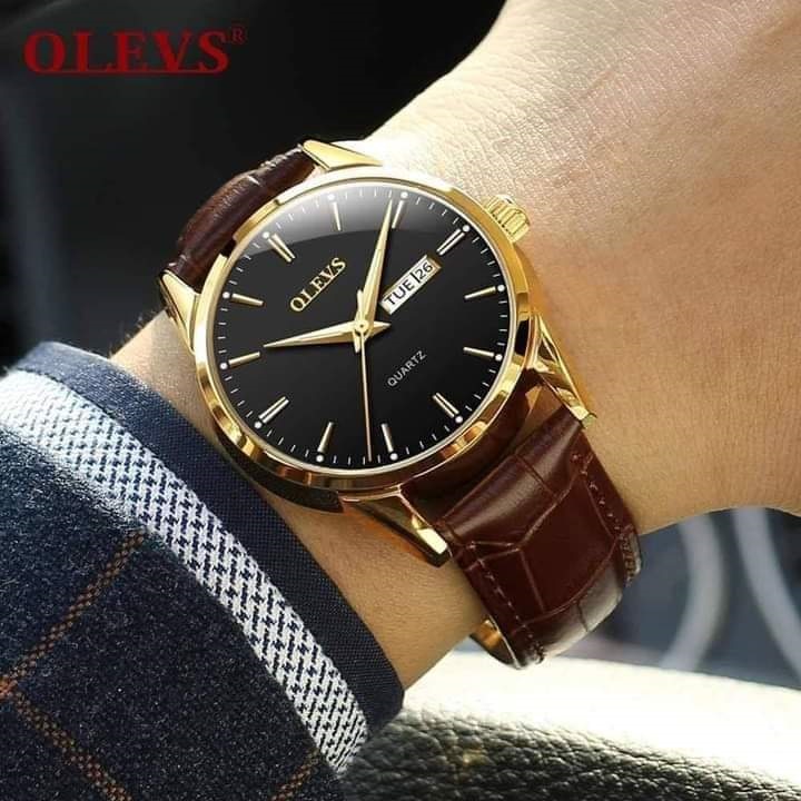 OLEVS 6898 New Coffee Gold Black