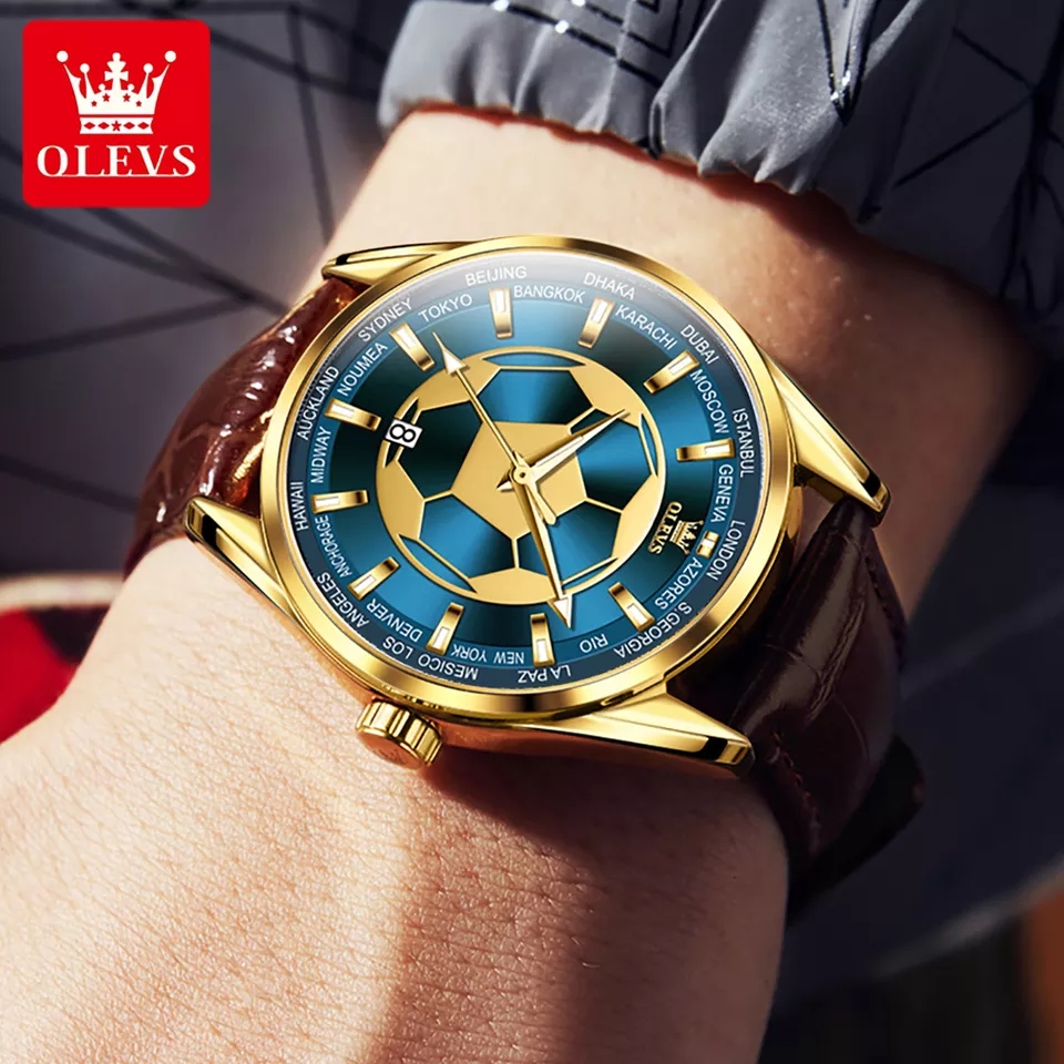 OLEVS 9949L Coffee Gold Blue