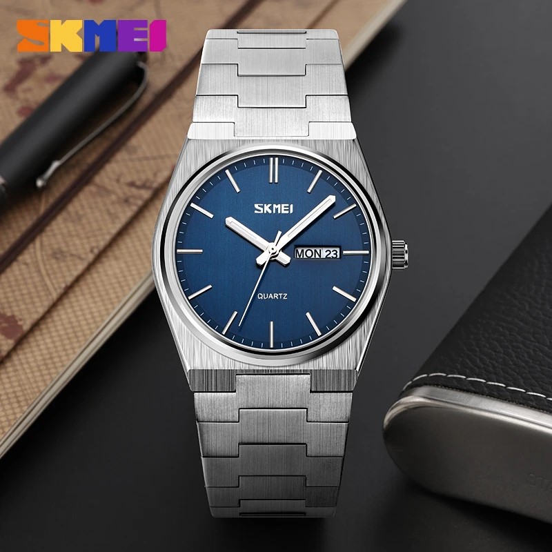 SKMEI 9288 Silver Blue